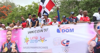 Medallistas dominicanos celebran con caravana sus logros en Panam 2019 Medallistas dominicanos celebran con caravana sus logros en Panam 2019